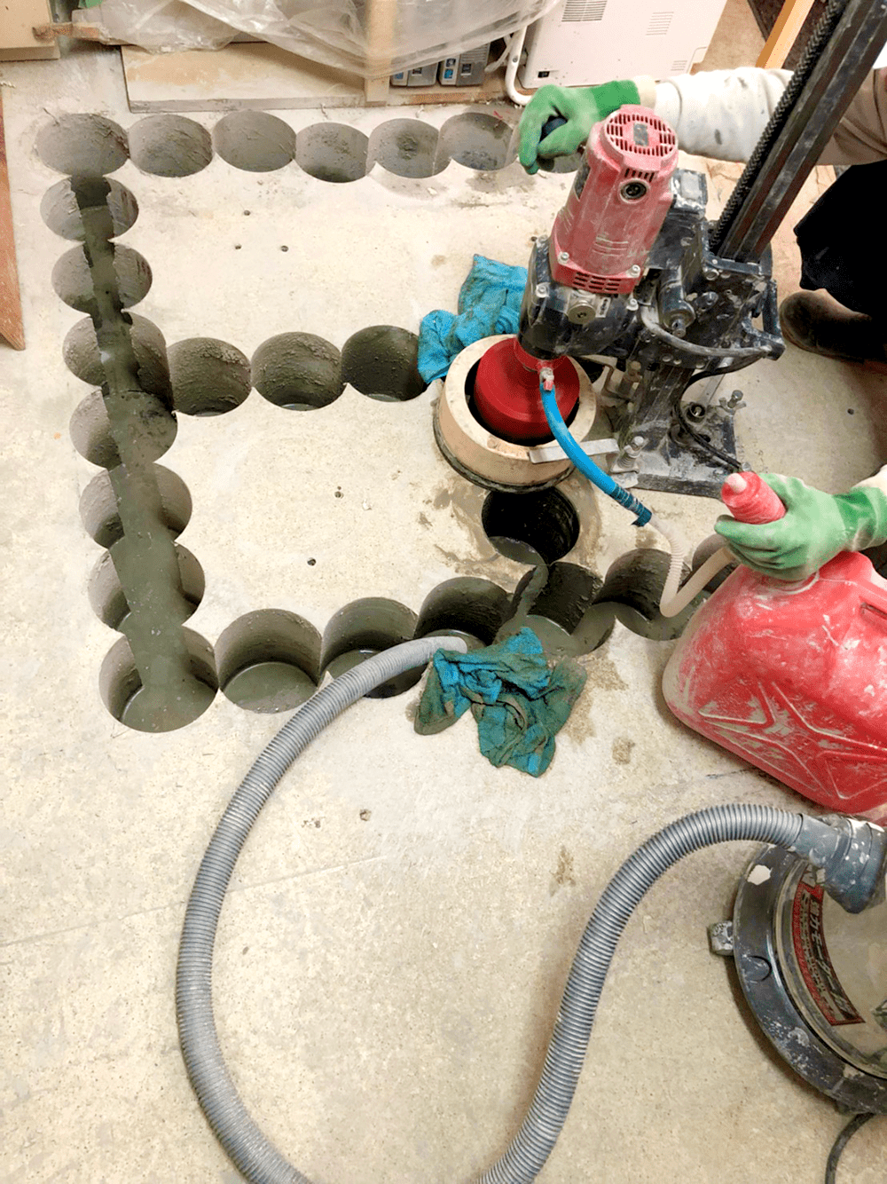 コアボーリング工事内容１