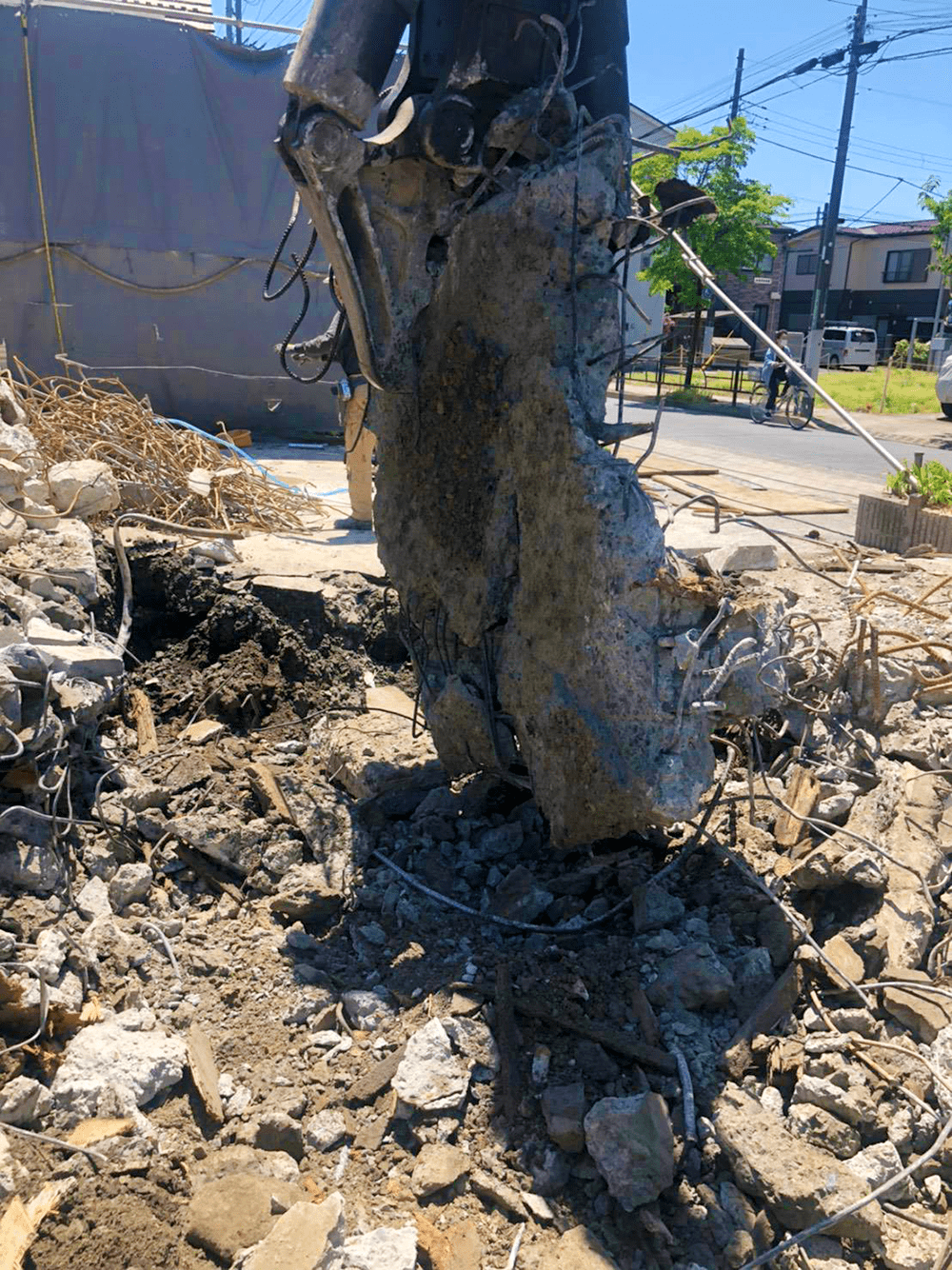 建物解体_基礎解体工事内容３