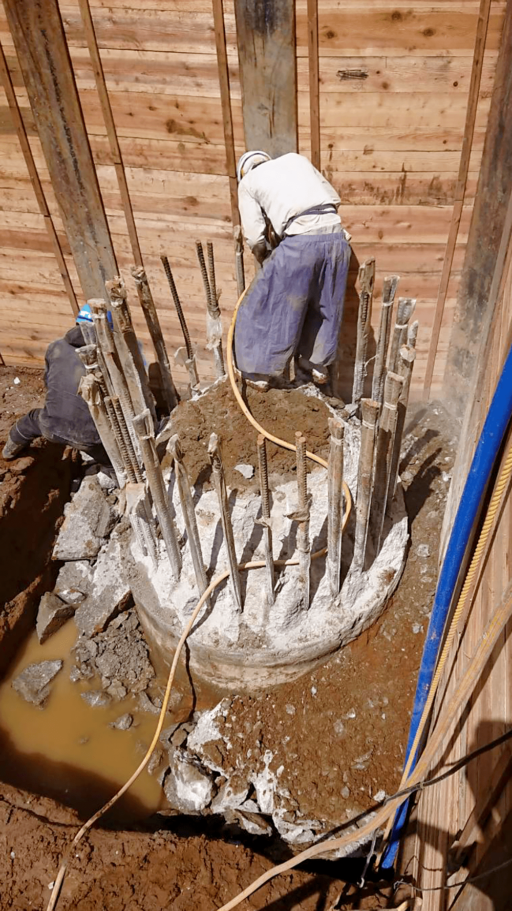 杭頭処理工事内容３