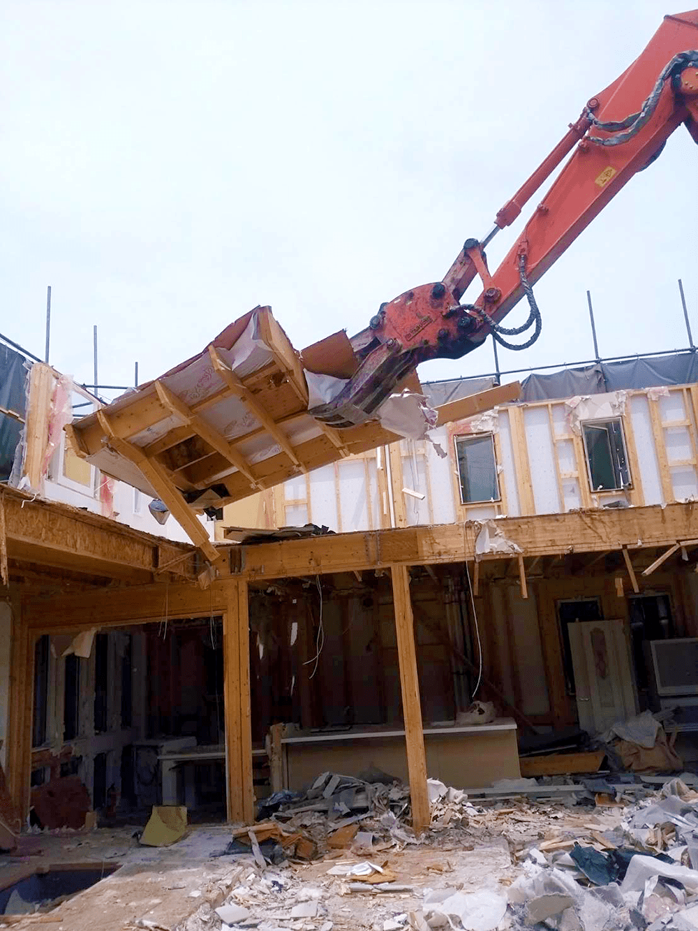 建物解体_木造解体工事内容１