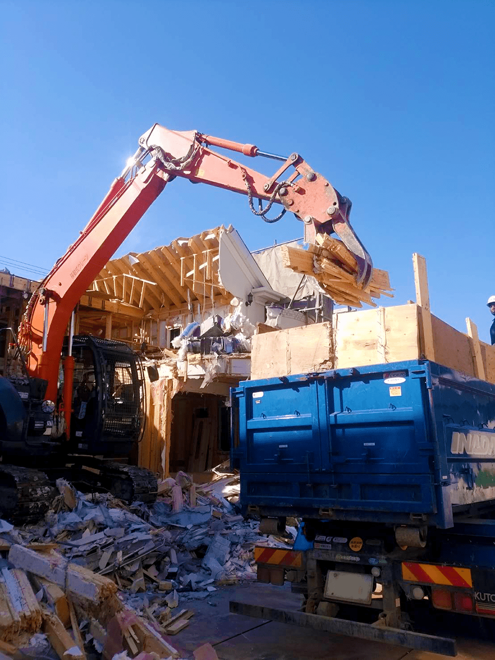 建物解体_木造解体工事内容２